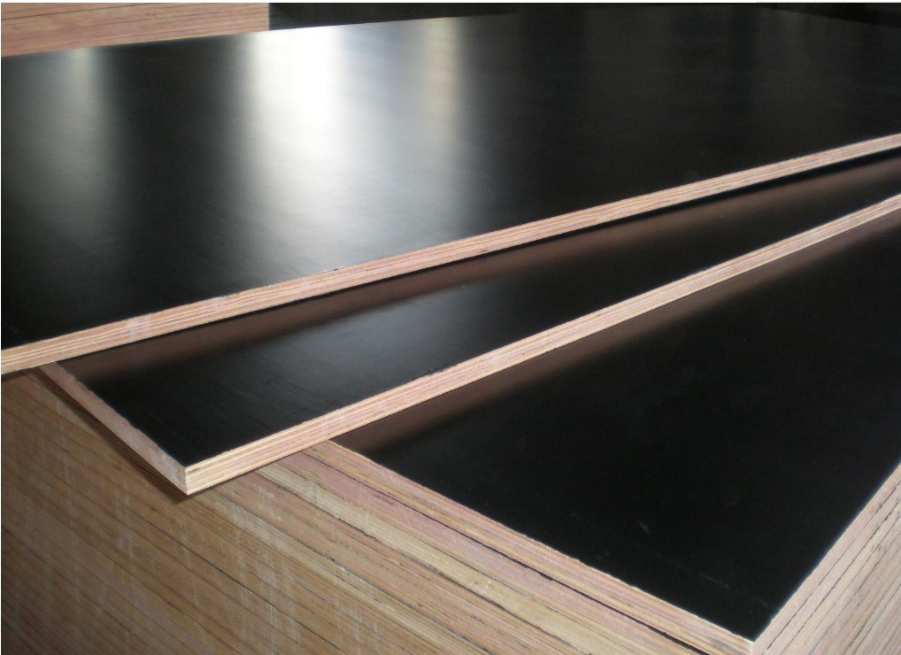 Waterproof Wooden Grain HPL 18mm Birch Marine Laminated Melamine Faced Plywood