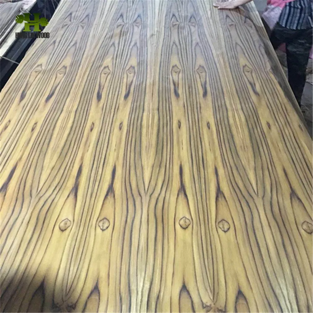 Fancy Decorative Teak Veneered Plywood / Block Board /MDF