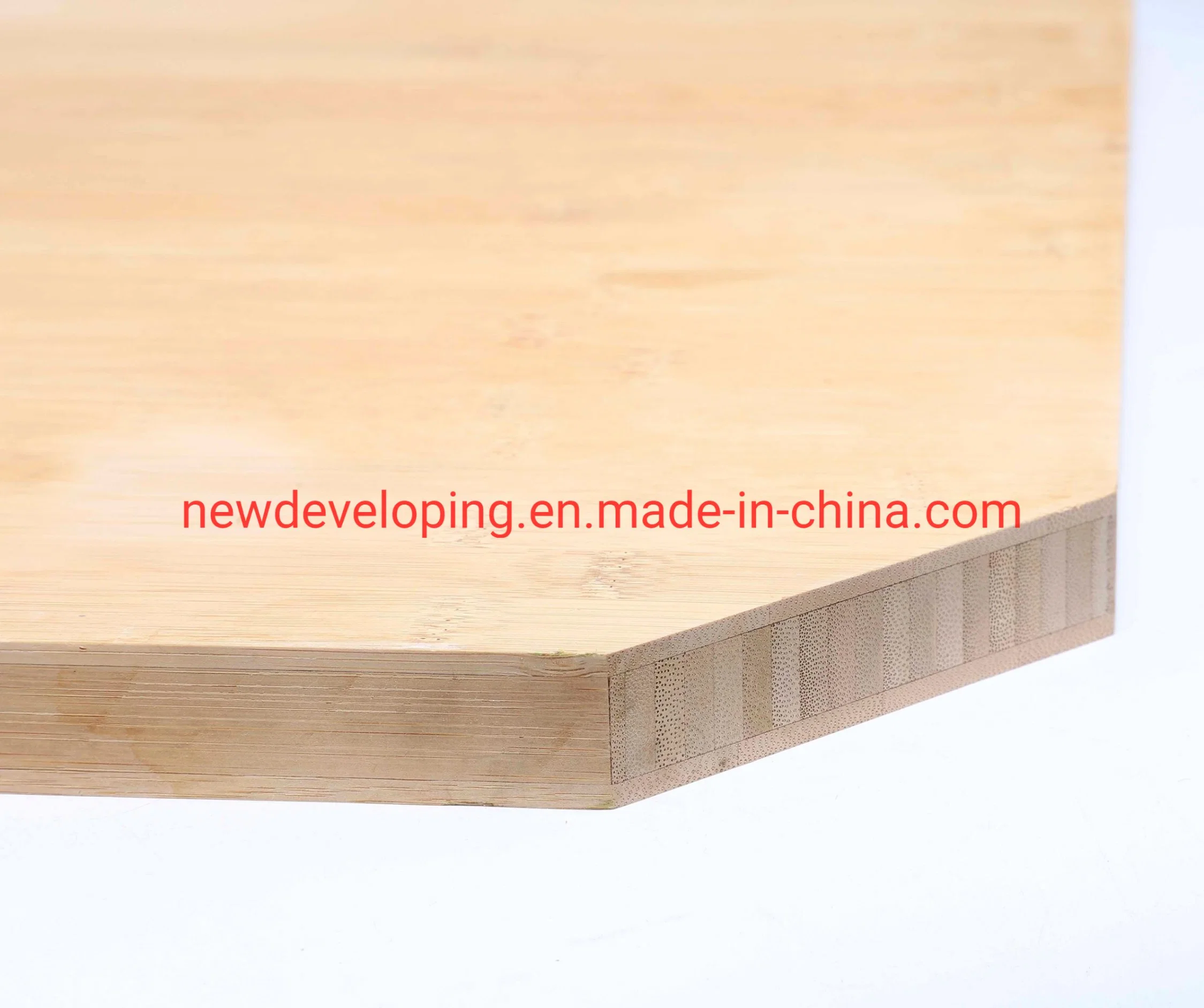 E0 Standard Bamboo Panel Laminated Plywood Sheet 19 mm
