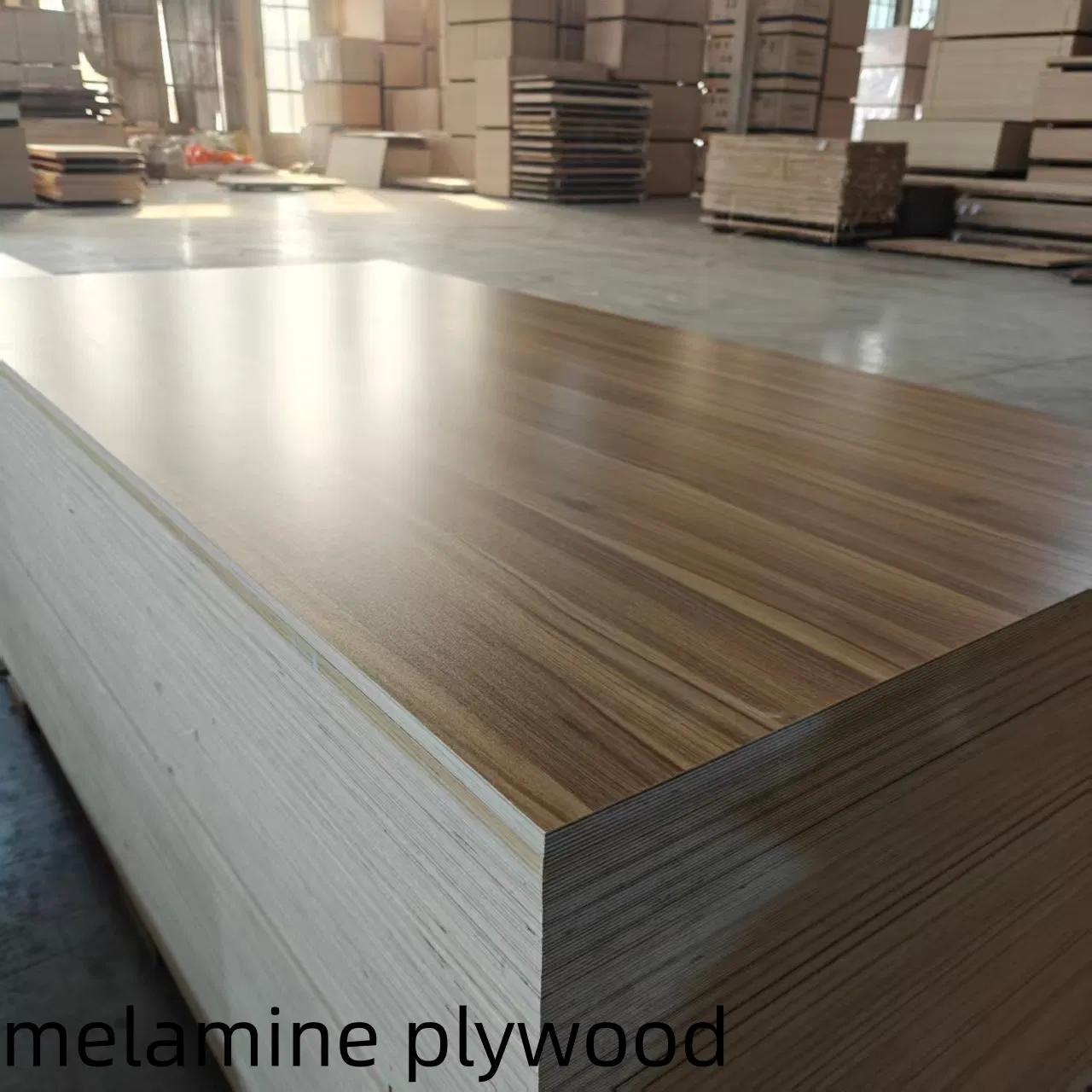 1220*2440mm 5-25mm Film Faced Marine Birch Commercial Melamine Laminated Plywood