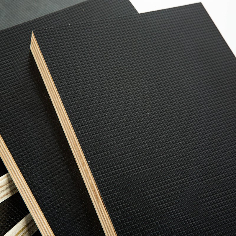 High Quality 12/18mm Marine Black/Brown Birch Plywood, Anti-Slip Matt Film Faced Plywood