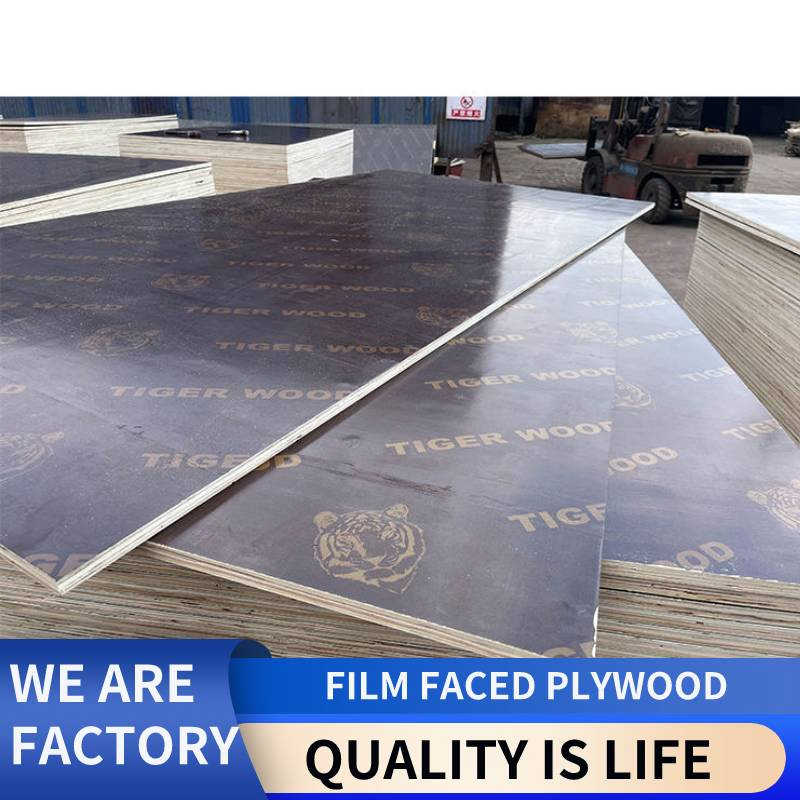 Arser Wood Yafei-Plex Commercial Plywood 18mm Black Film Faced Plywood for Concrete Formwork