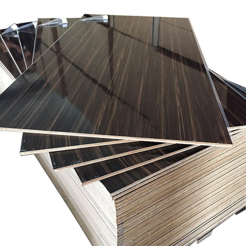 High Glossy UV Plywood with Melamine 18mm White Laminated Plywood Sheet