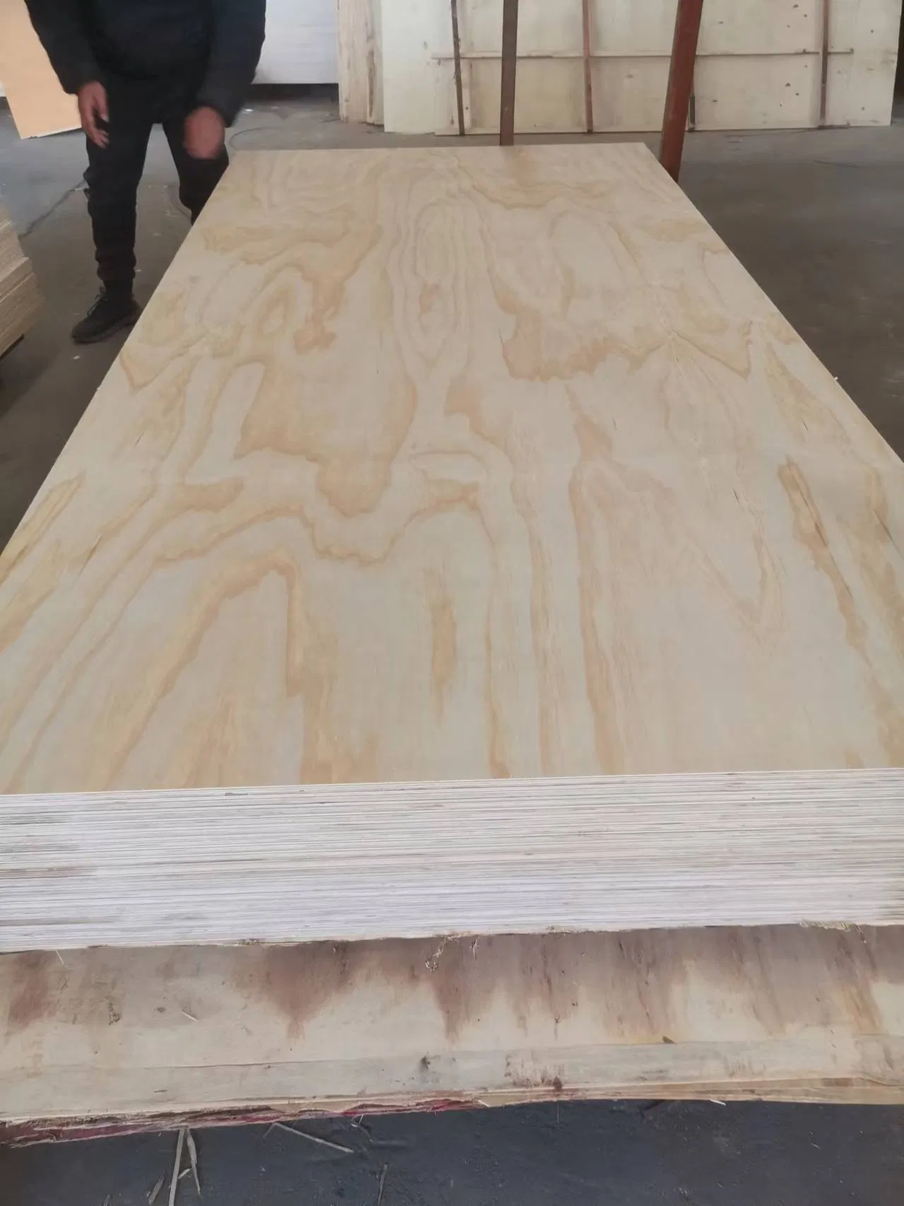 Structural Hardwood Pine Plywood 1220X2440X18mm CDX Shuttering Plywood