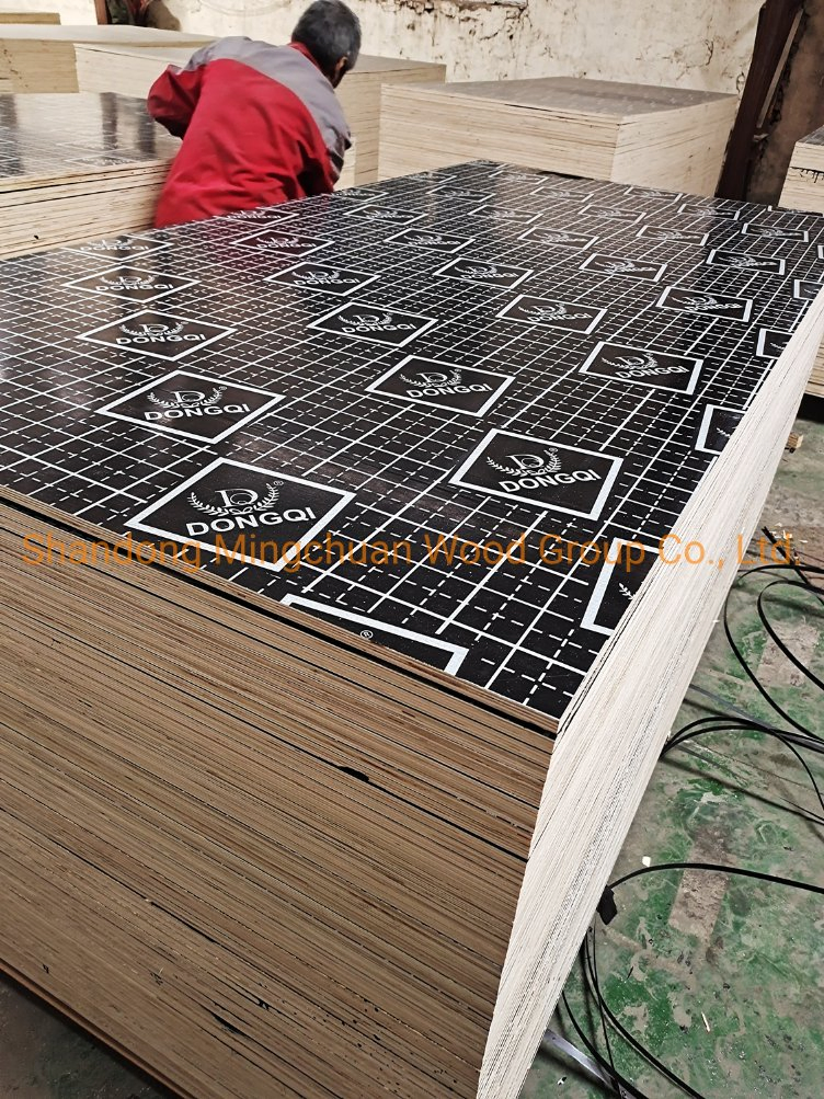18mm Black Film Faced Plywood Shuttring Plywood Marine Plywood Waterproof Plywood