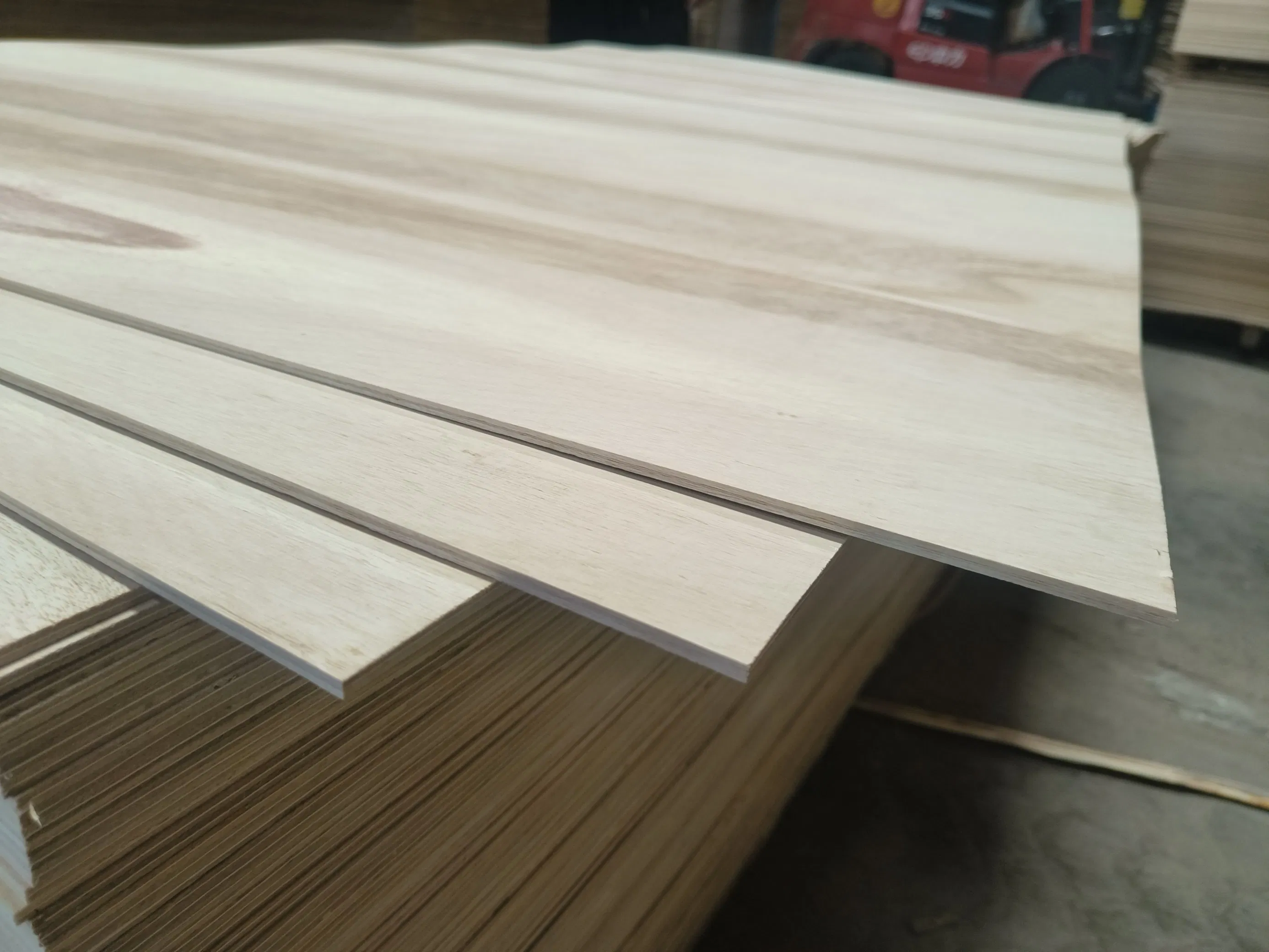 Full Paulownia Flexible Plywood Malaysia India Bent Plywood for Sale