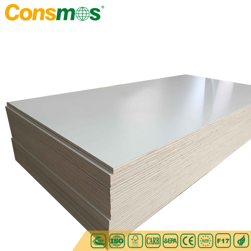Hot Sale 2.5-40mm Waterproof Fire Retardant Gloss Laminated Cabinet HPL Marine Plywood Boards