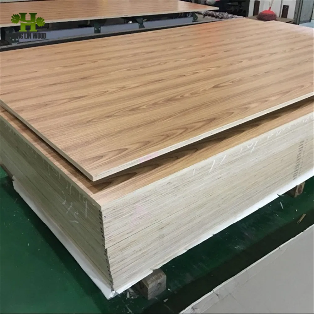 Solid Color Double Sides 18mm Melamine Laminated Commercial Plywood