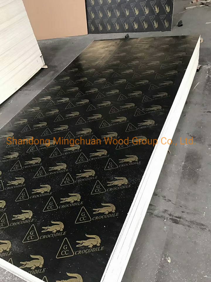 Building Materials 18mm Poplar Birch Core Formwork Construction Black Brown Film Faced Plywood