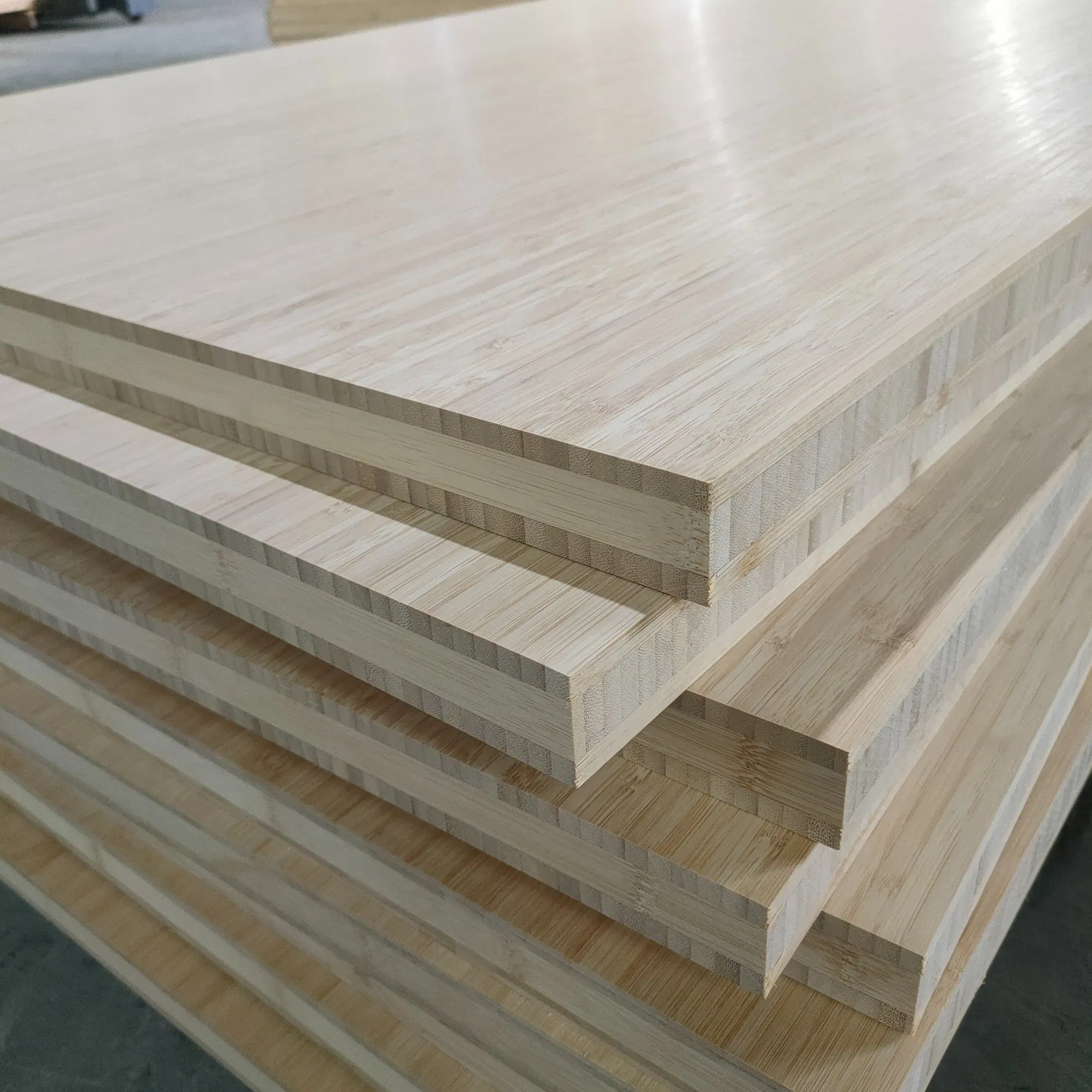 28mm Eco-Friendly Waterproof Bamboo Furniture Panels Plywood Board Solid Bambood Wood Board