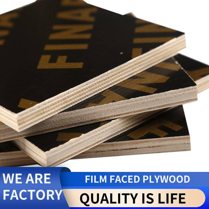 Arser Wood Yafei-Plex Commercial Plywood 18mm Black Film Faced Plywood for Concrete Formwork