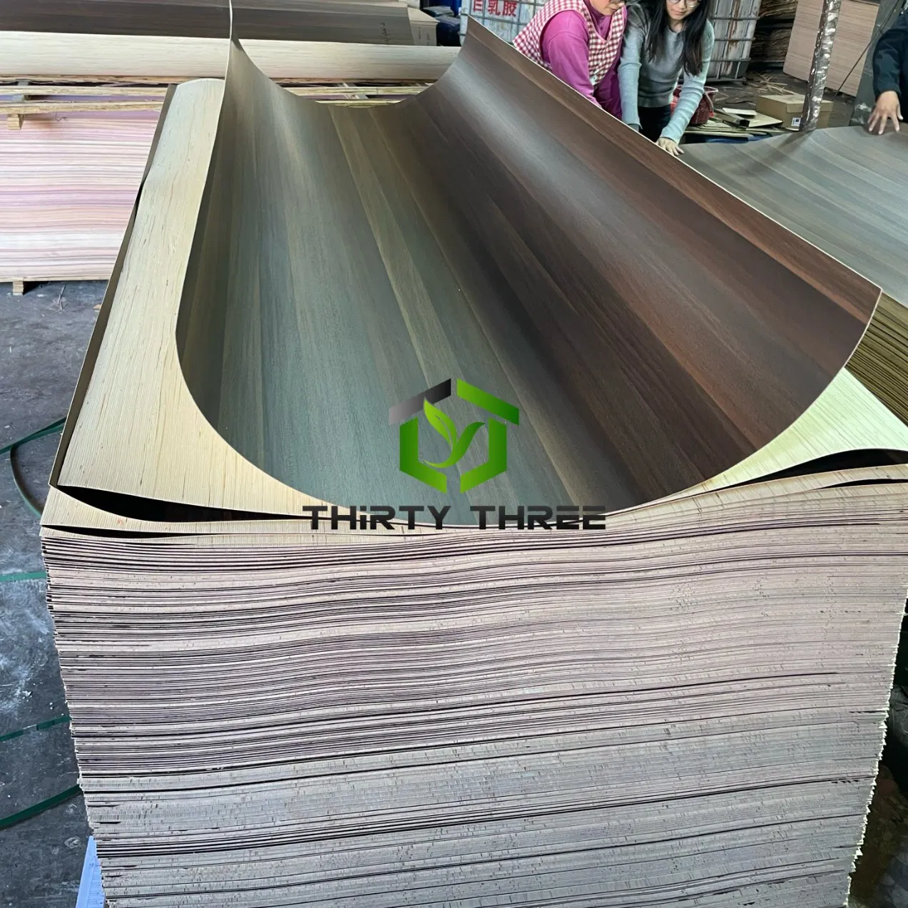 Chinese Wholesale AAA Recon Plywood for Melamine Paper Faced with High Density