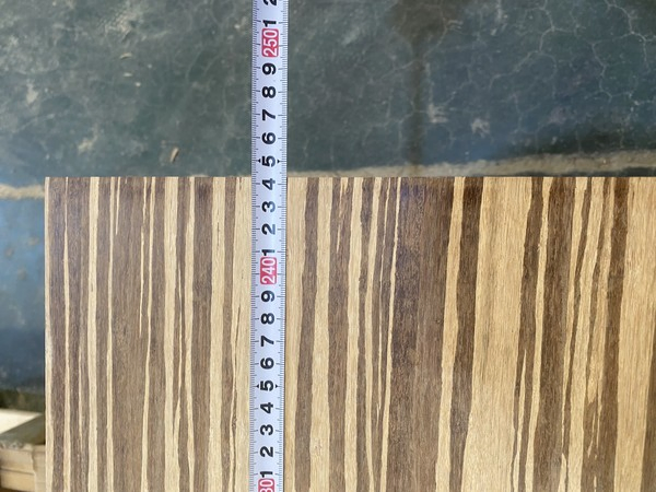 High-Density Zebra Grain Finish Strand Woven Bamboo Plywood Panel