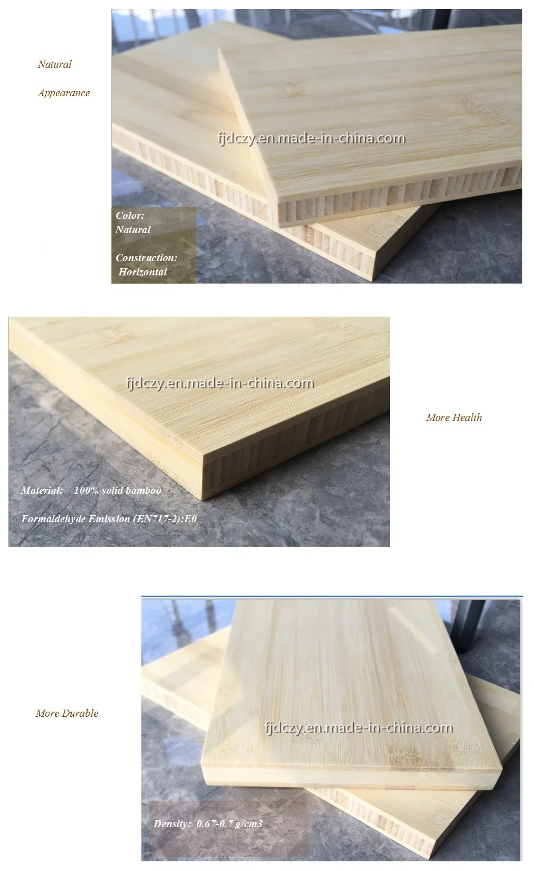 Bamboo Plywood Details
