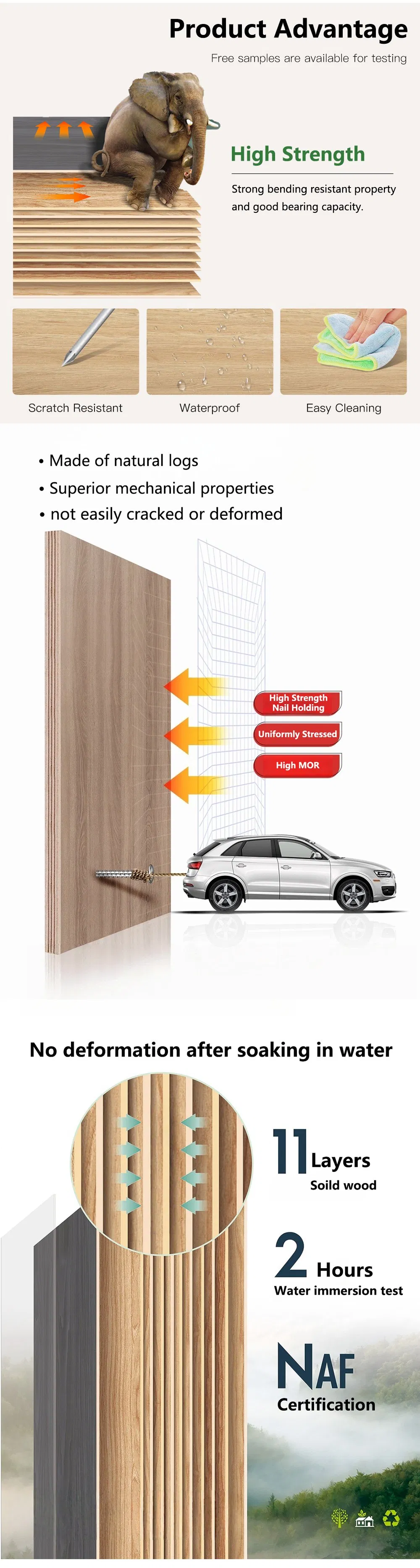 Product Advantages Infographic