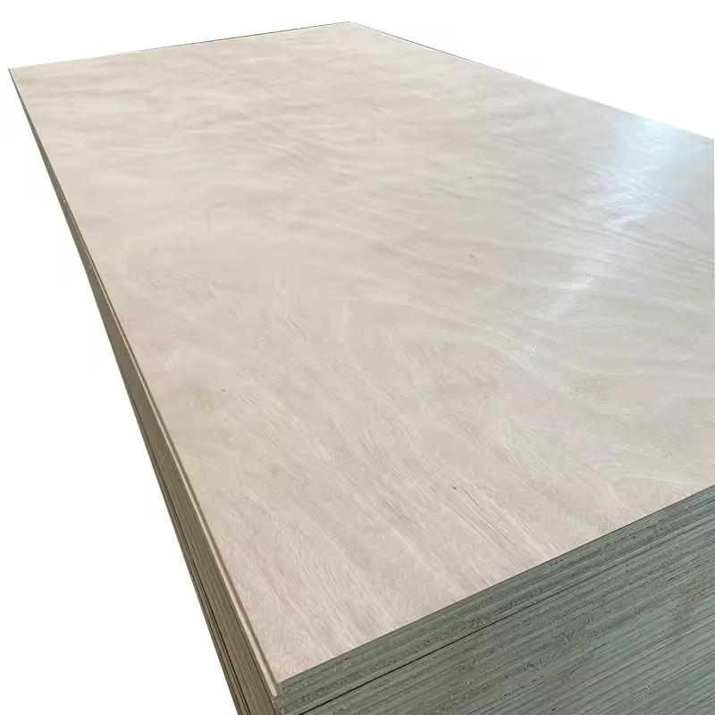Foshan Best Price 1220*2440mm 15mm 18mm Commercial Birch Pine Sapele Okoume Wood Veneer Plywood for Furniture Decoration