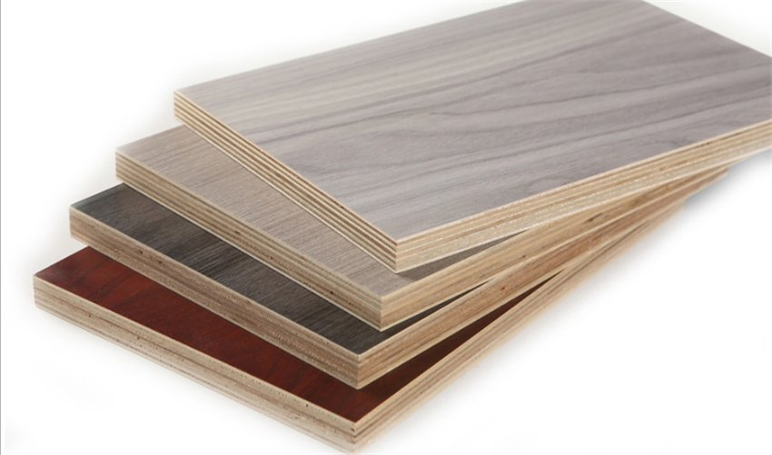 E0 Glue Furniture Grade Poplar/Eucalyptus Core Melamine Laminated Plywood