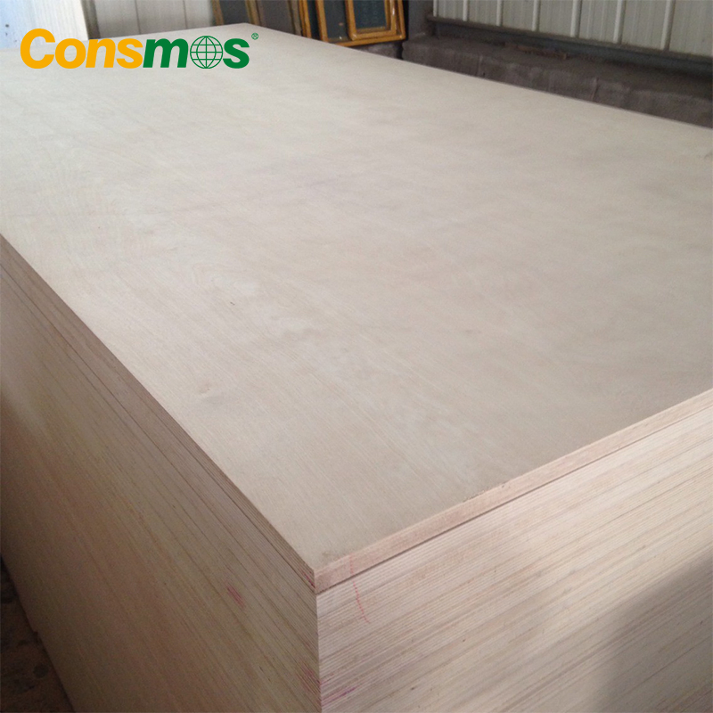 1220*2440mm Waterproof Poplar Core E0 Glue Sapele/Birch/Pine Wood Veneer Laminated Fancy Commercial Plywood Board for Furniture/Decoration