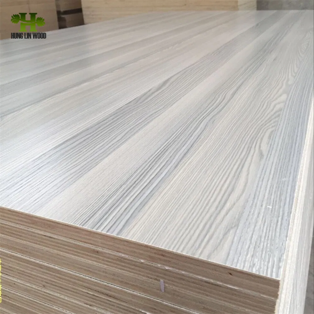 Solid Color Double Sides 18mm Melamine Laminated Commercial Plywood
