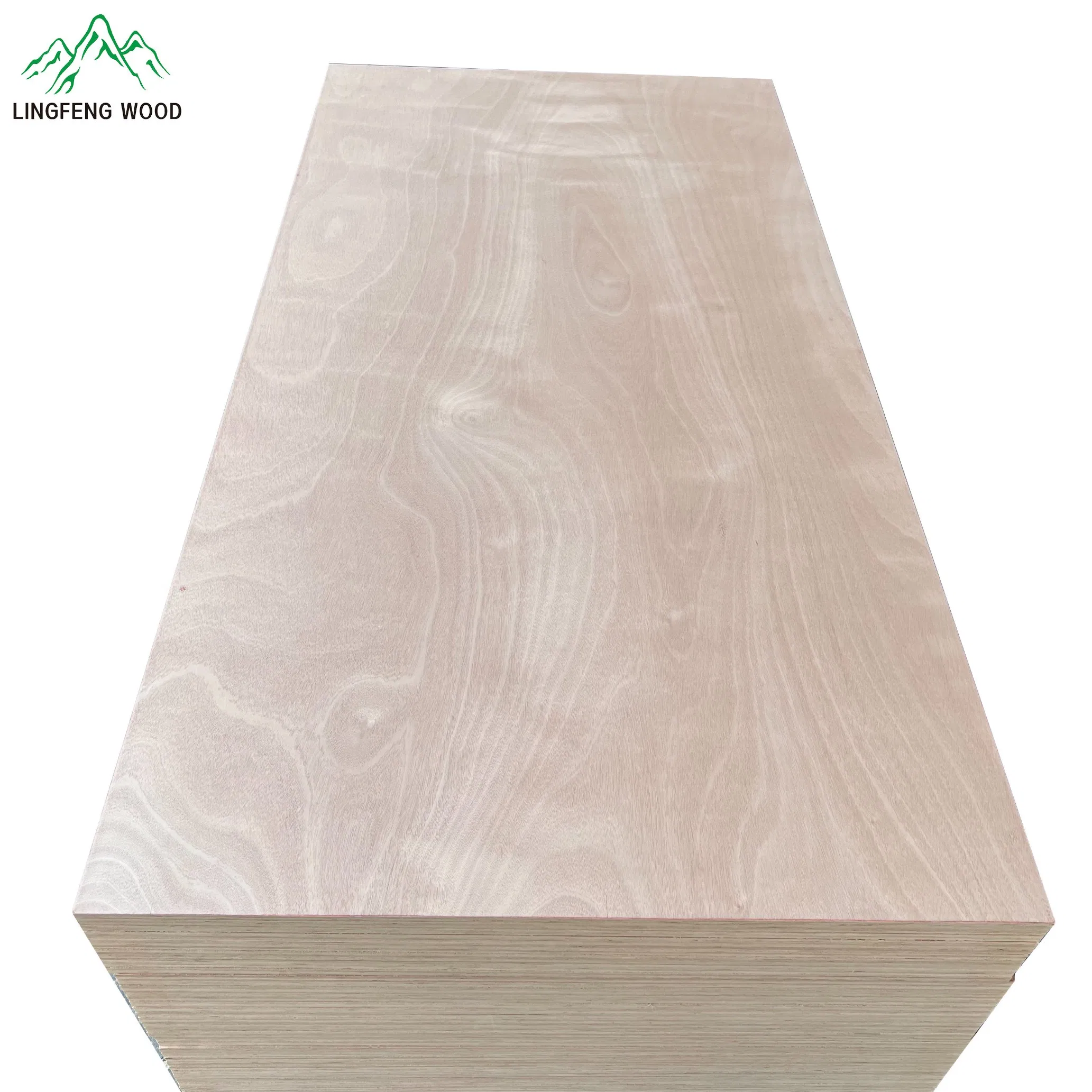 Okoume Plywood E0 Glue Eco-Friendly Furniture Grade Factory Sale Directly