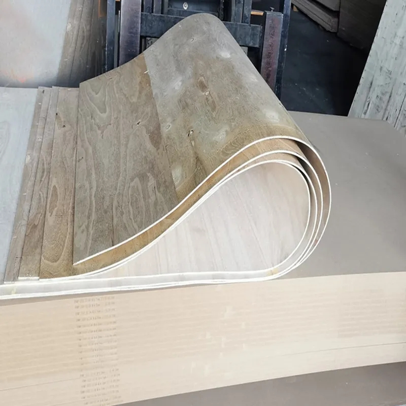 Wholesale Bendy Plywood Paulownia Flexible Plywood 2.7MM 3.2MM Factory Price