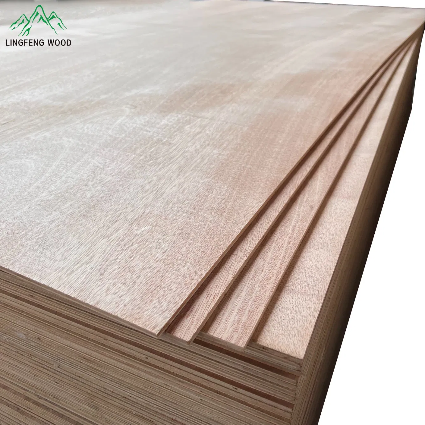 Okoume Plywood E0 Glue Eco-Friendly Furniture Grade Factory Sale Directly