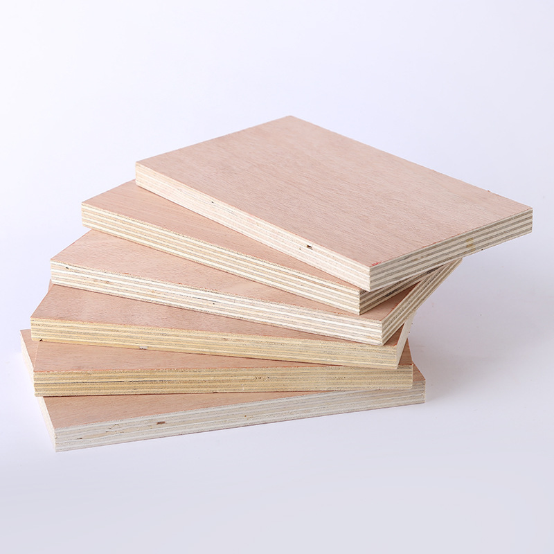 E0 Glue Furniture Grade Poplar/Eucalyptus Core Melamine Laminated Plywood