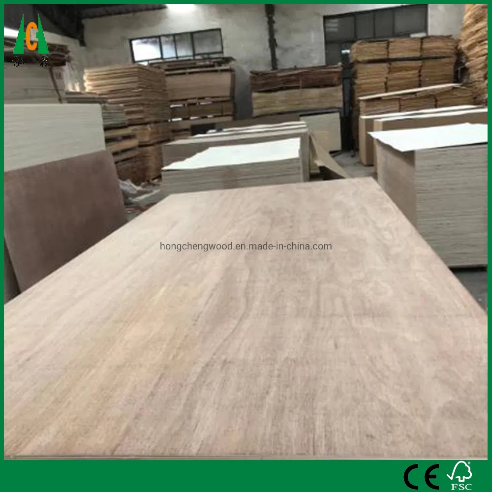 Cheap Price Commercial Plywood with Okoume, Bintangor, Red Pencil, Maple, Birch, Teak, Chinese Ash etc.