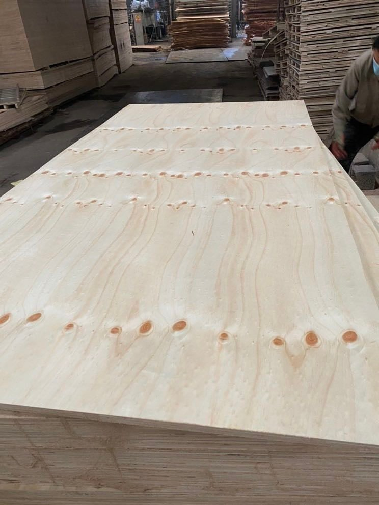 1/2" 3/4" 7/16" CDX Rough Pine Plywood for Roofing &amp; Construction Structural