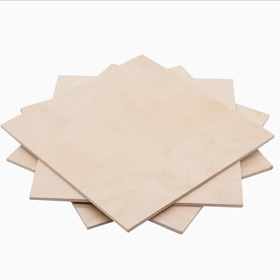 Best Price Commercial Grade 3-35mm Waterproof Full Birch Plywood Boards for Furniture