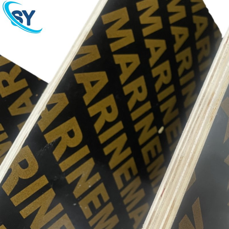 Construction Flexible Plywood Marine 18mm Film Faced Plywood