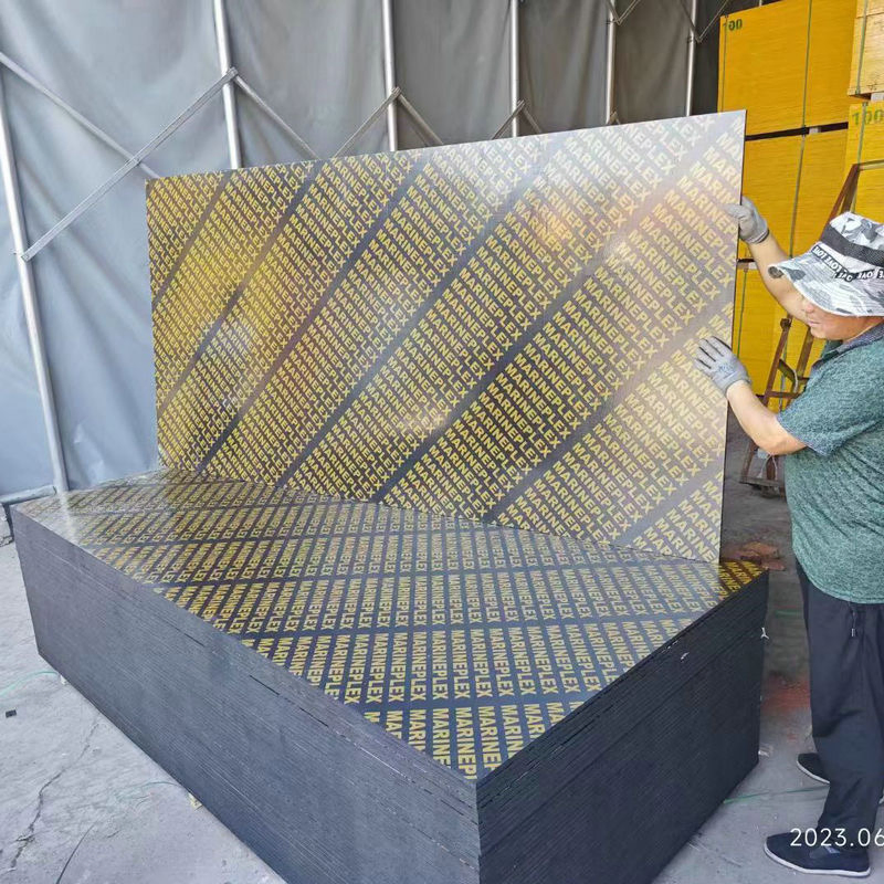 Factory Price Brown 8-25mm Waterproof Film Faced Plywood for Building