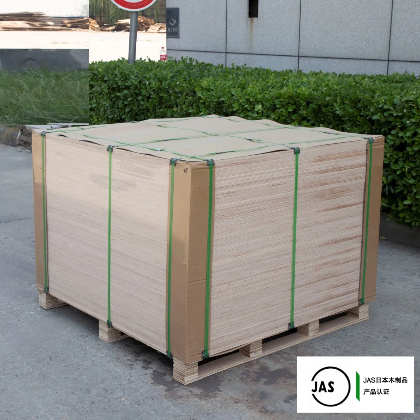 Construction Wood Grain/ Melamine Laminated Plywood /Support Customization