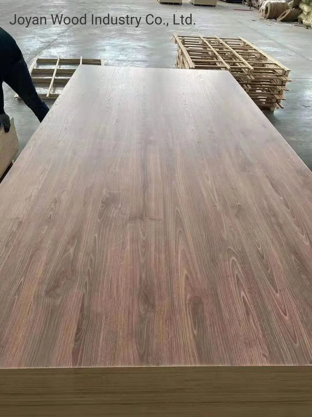 White Laminated 4X8 Melamine Plywood Board for Furniture