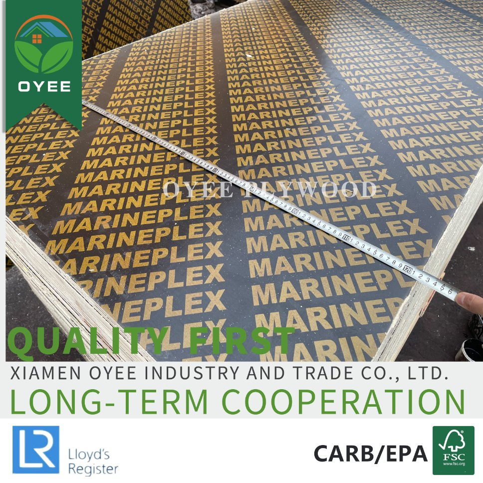 1220X2440X18mm Film Faced Plywood/Shuttering Plywood for Construction Building Material Marine Plywood