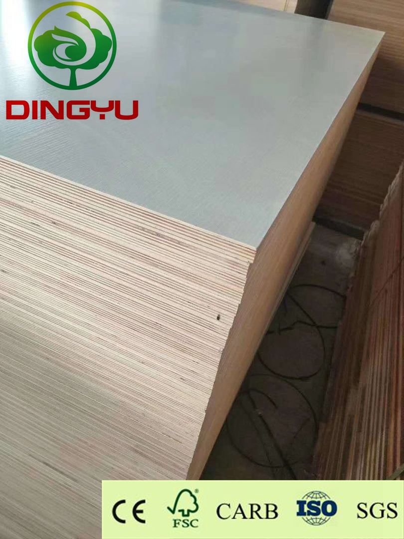 5mm/18mm Furniture Grade Hardwood Core Melamine Plywood