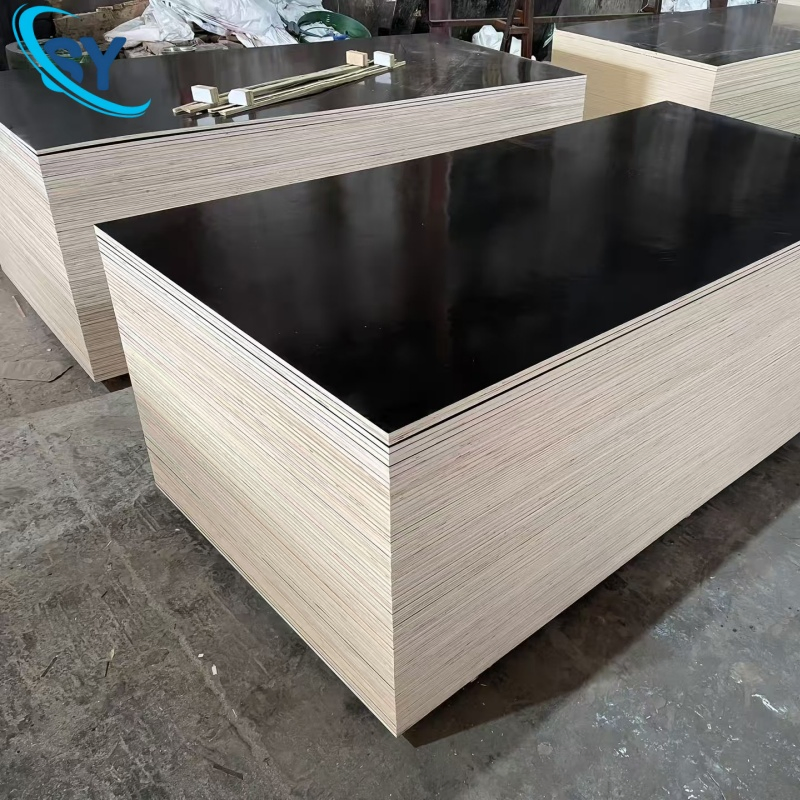 1250X2500X15mm 18mm Black Marine Bamboo Plywood Birch Wood Bamboo Birch Poplar Eucalyptus Film Faced Plywood Scaffolding Board Film Faced Plywood
