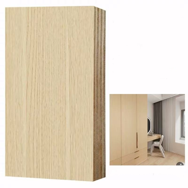 E0 Glue Furniture Grade Poplar/Eucalyptus Core Melamine Laminated Plywood