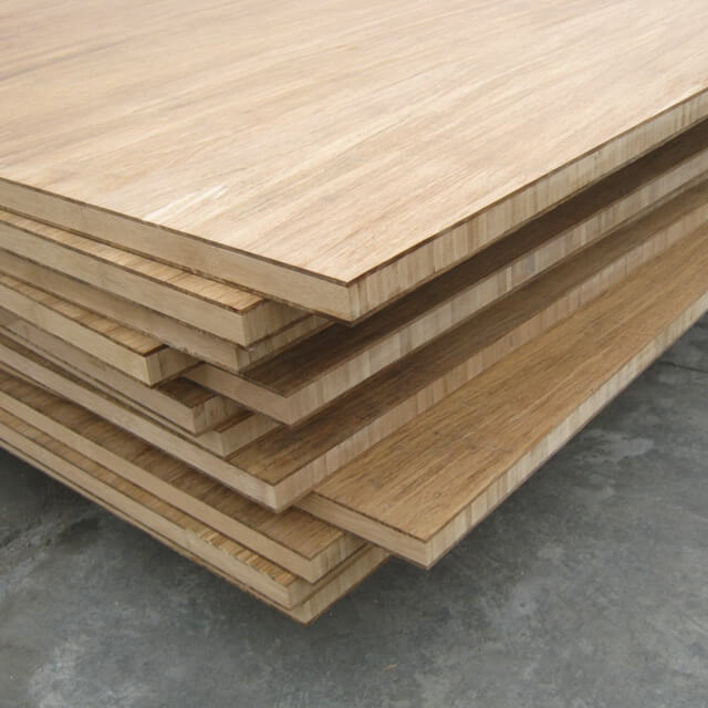 3/4"X4′ X8′ Carbonized Color 3 Ply Engineered Strand Woven Bamboo Plywood Panels, Bamboo Ply Boards, Bamboo Furniture Boards