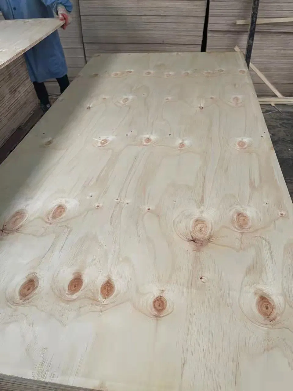 1/2" 3/4" 7/16" CDX Rough Pine Plywood for Roofing &amp; Construction Structural