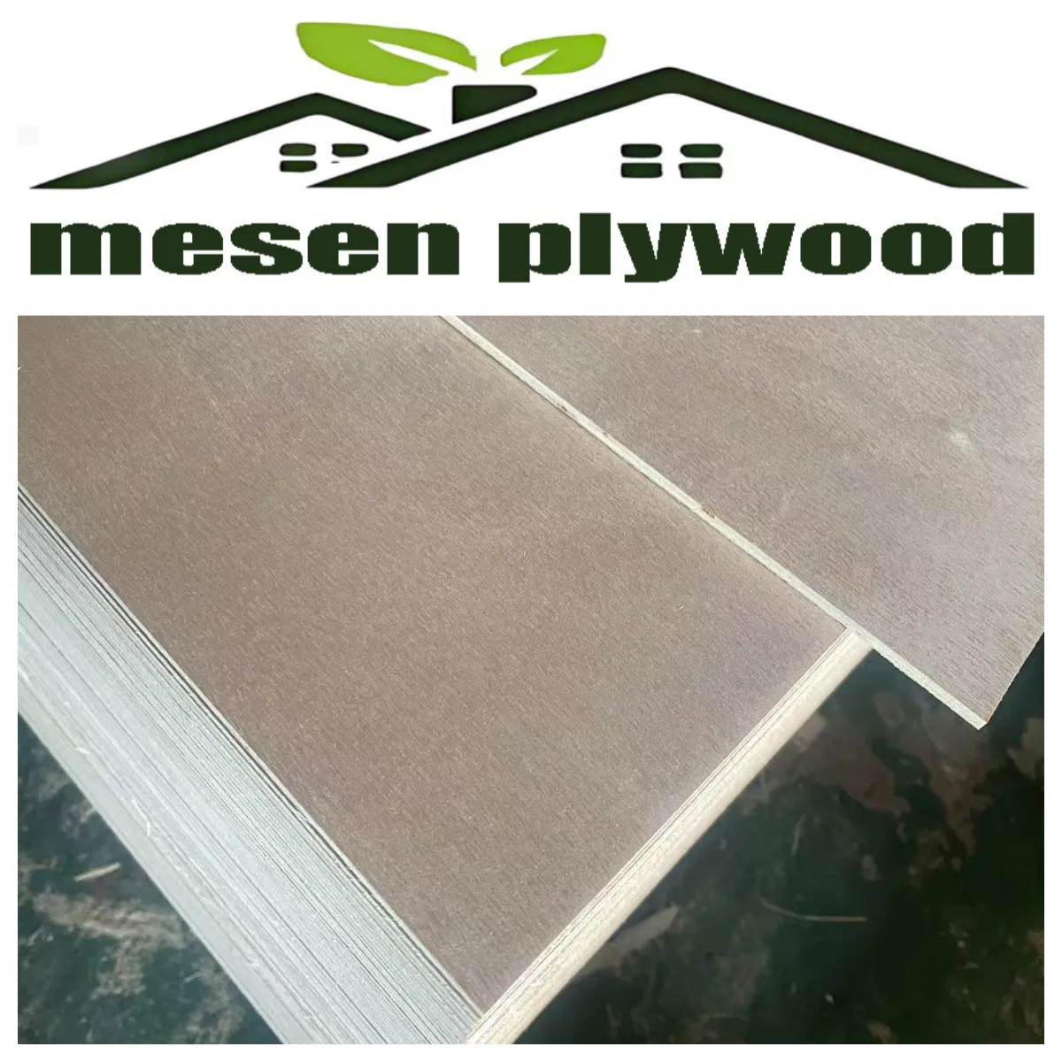 Okume Bintangor Face and Back BB/CC Grade Poplar Eucalyptus Core Furniture Plywood