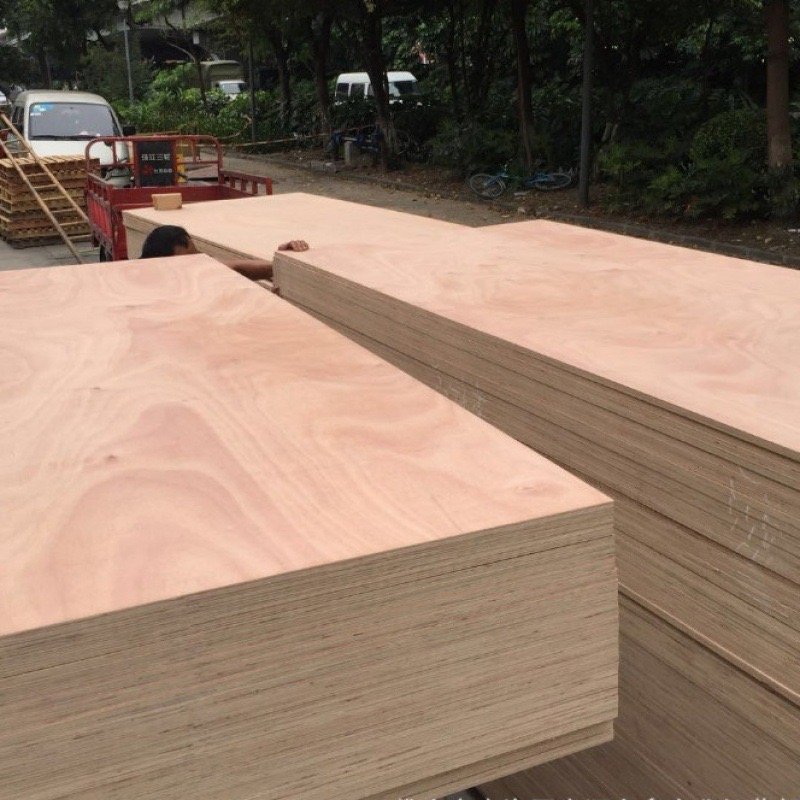 1220*2440*18mm Okoume Bintangor Veneer Commercial Plywood for Furniture