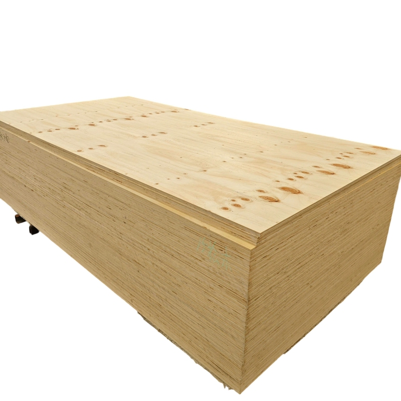 9mm CDX Pine Plywood Poplar Core Plywood Structural Plywood Sheet Waterproof for Outdoor Use