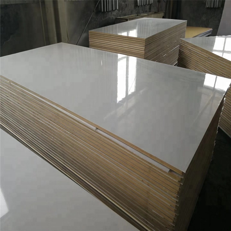 1220X2440mm UV High Gloss Melamine Plywood MDF Particle Board