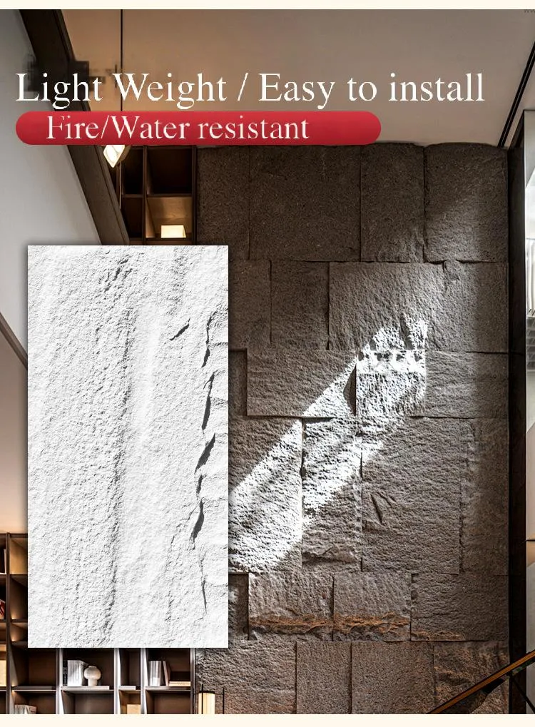 PU Stone Panel Display 2