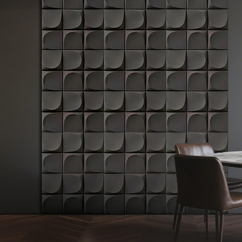 Decorative PU Stone Wall Panel Wood Plastic Composite Faux Stone Wall Panel