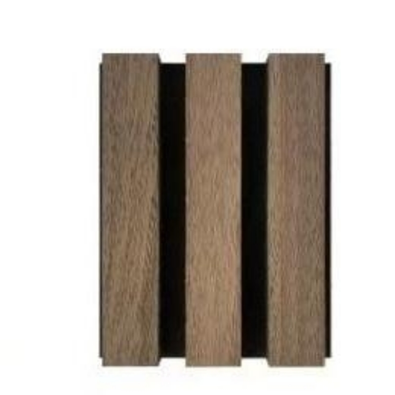 Luxury Ribbon-Shaped Wood Veneer Acoustic Slat Panels for Soundproof Spaces