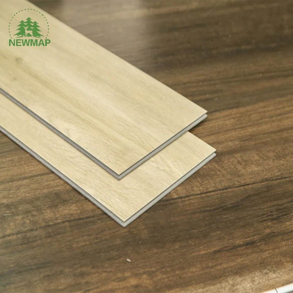 Spc Flooring Vinyl Flooring with IXPE Back Form and Natural Wood Texture