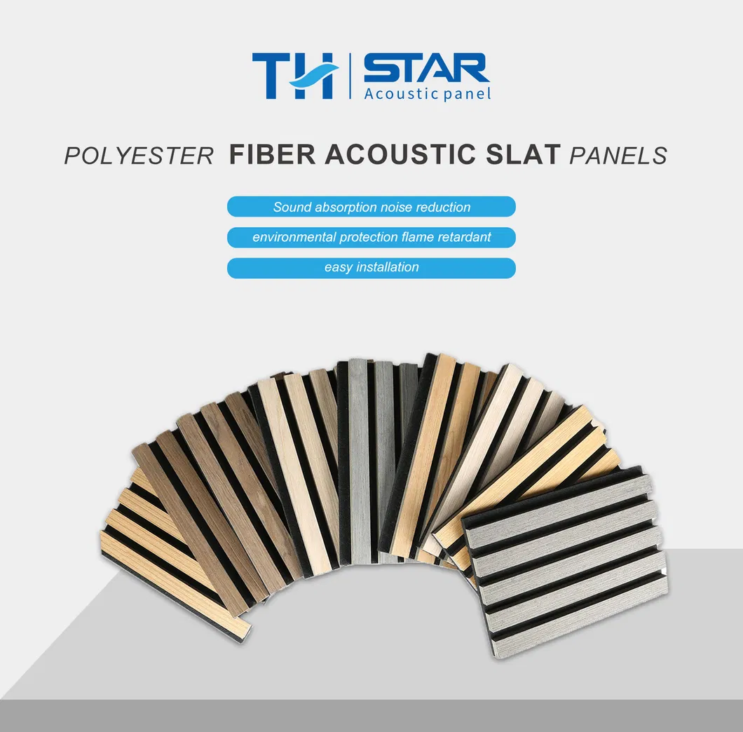 Acoustic Wood Slat Panel 1