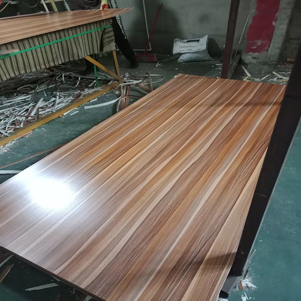 18mm Raw Plain Medium Density Fiberboard Natural Veneer Walnut Red Oak Beach Laminated Melamine Faced MDF Board